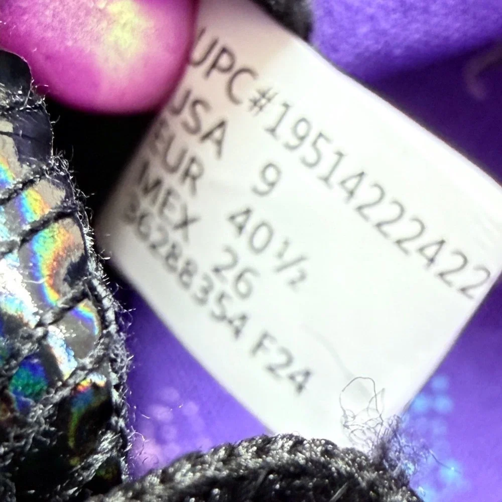 Ground Up Nightmare Before Christmas Sally Jack Skellington High Top Sneakers 9 - Picture 10 of 11